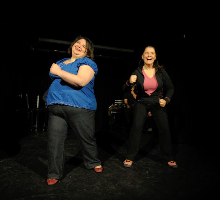 Monkey Toast Performance Pic Jan and Lisa